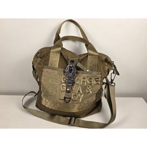 George Gina Lucy Bag Litlitty Green Crossbody Nylon Handbag